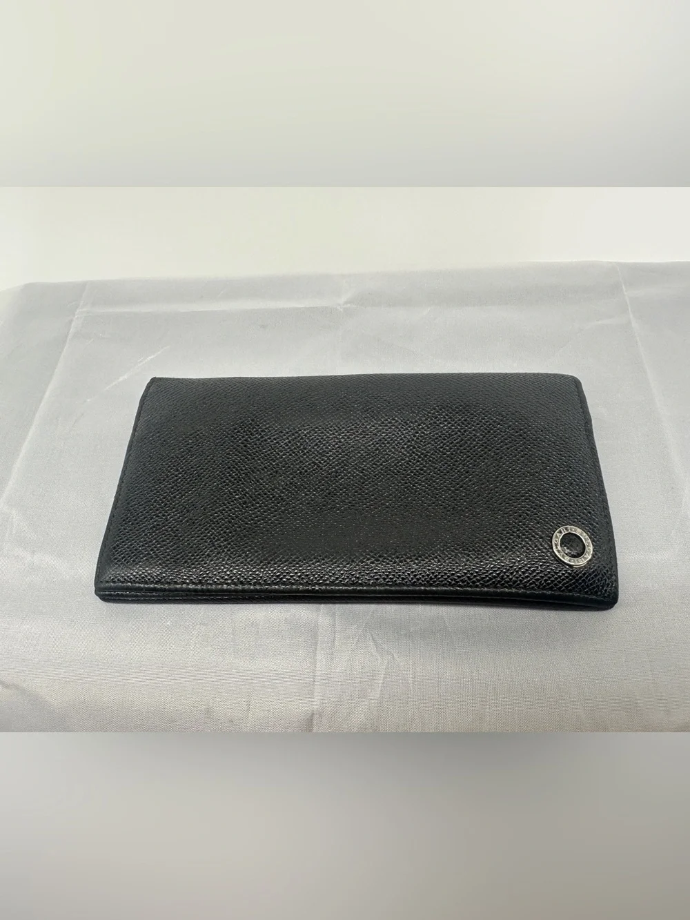 Bvlgari Long Wallet Bvlgari Bulgari Bifold Long Wallet Grain leather